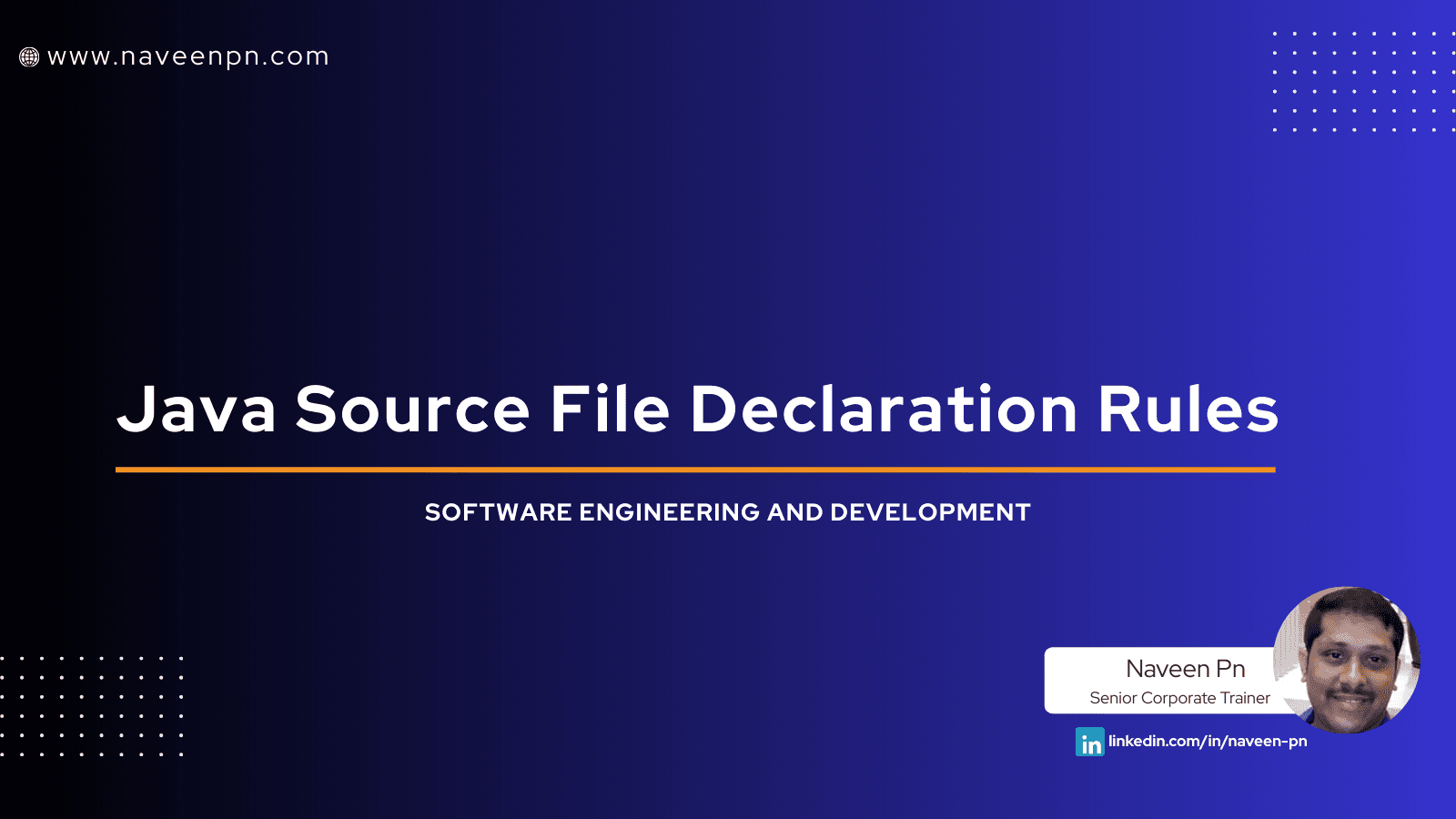 Java Source File Declaration Rules