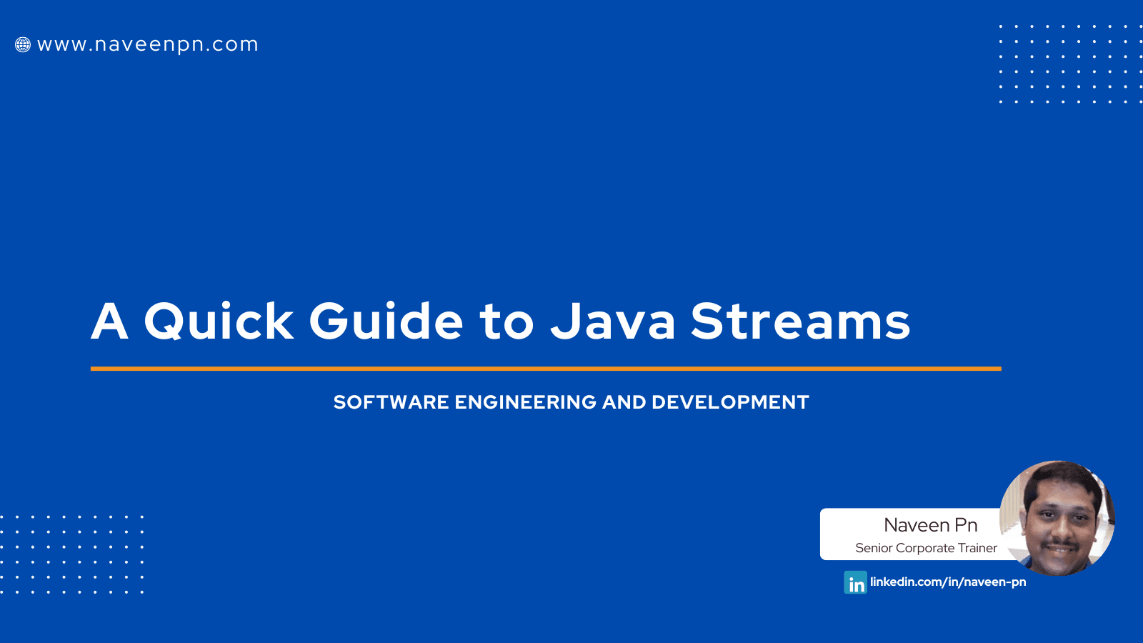 A Quick Guide to Java Streams