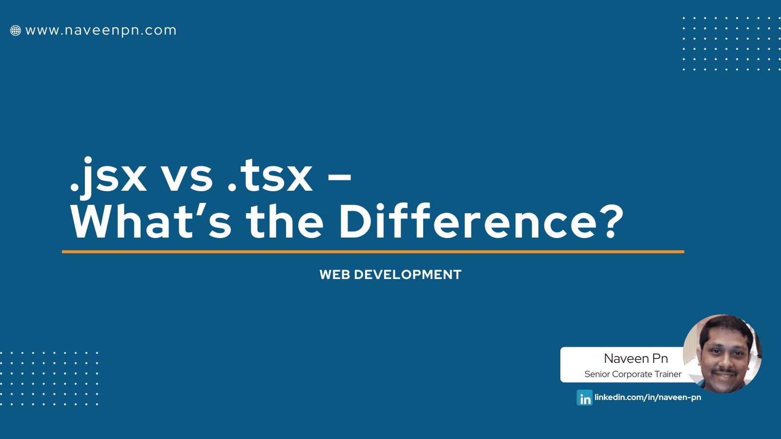 .jsx vs .tsx – What’s the Difference?