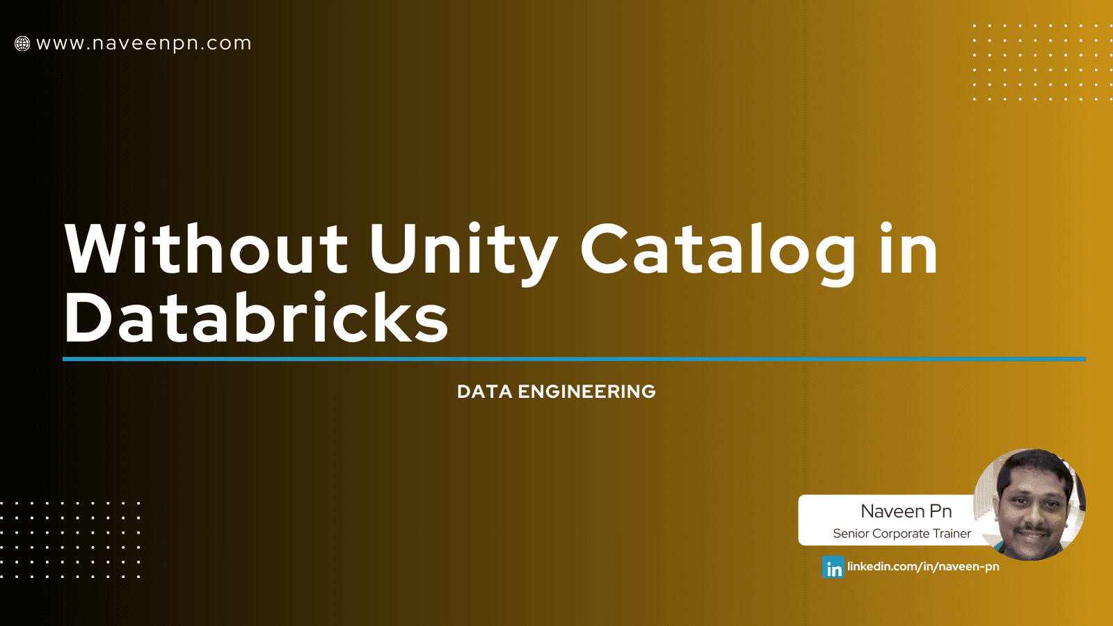 Without Unity Catalog in Databricks