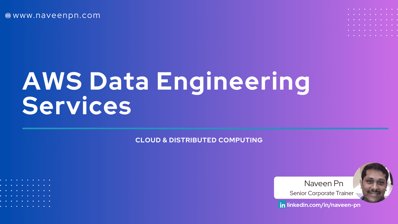 AWS Data Engineering Services