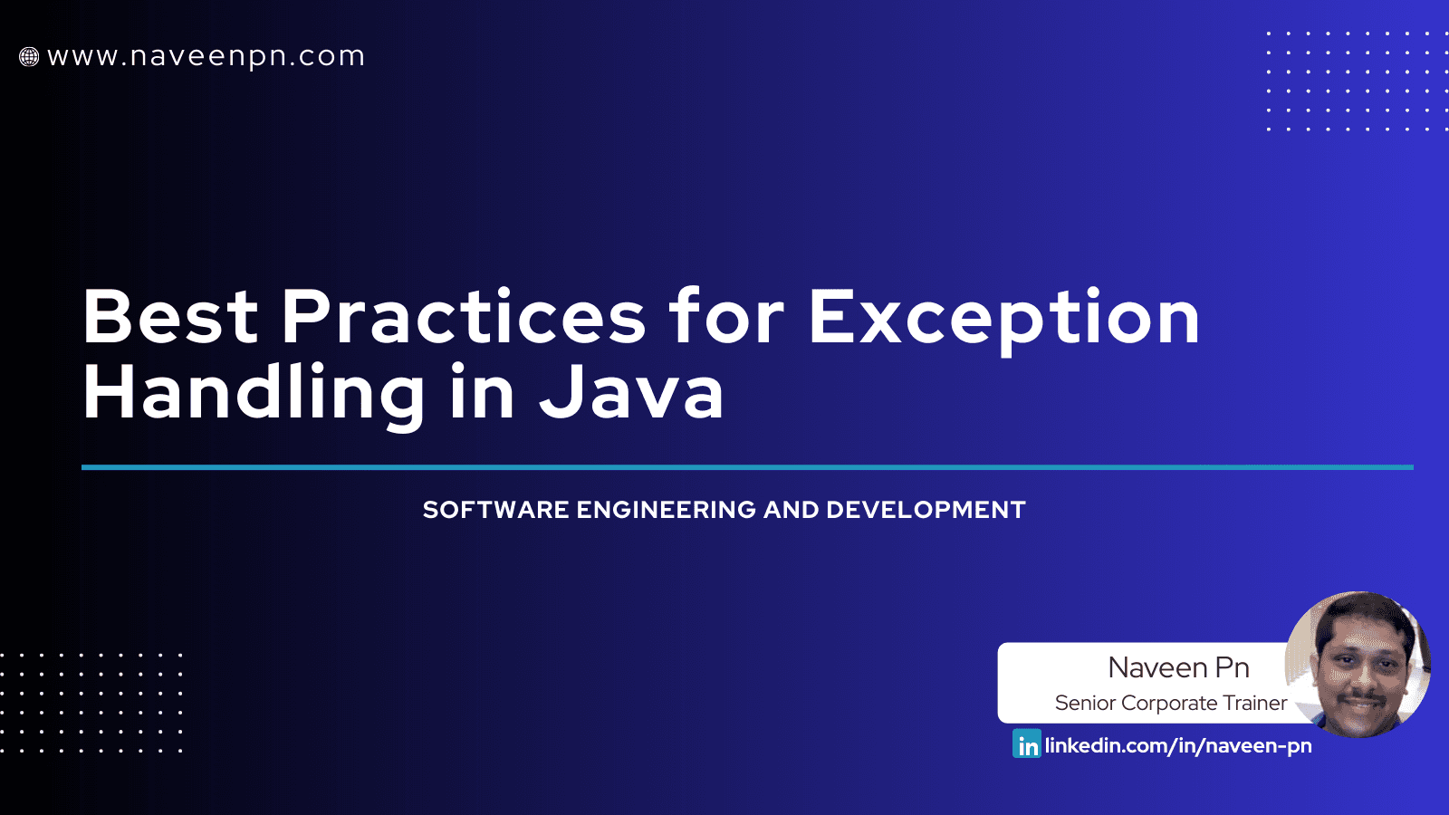 Best Practices for Exception Handling in Java