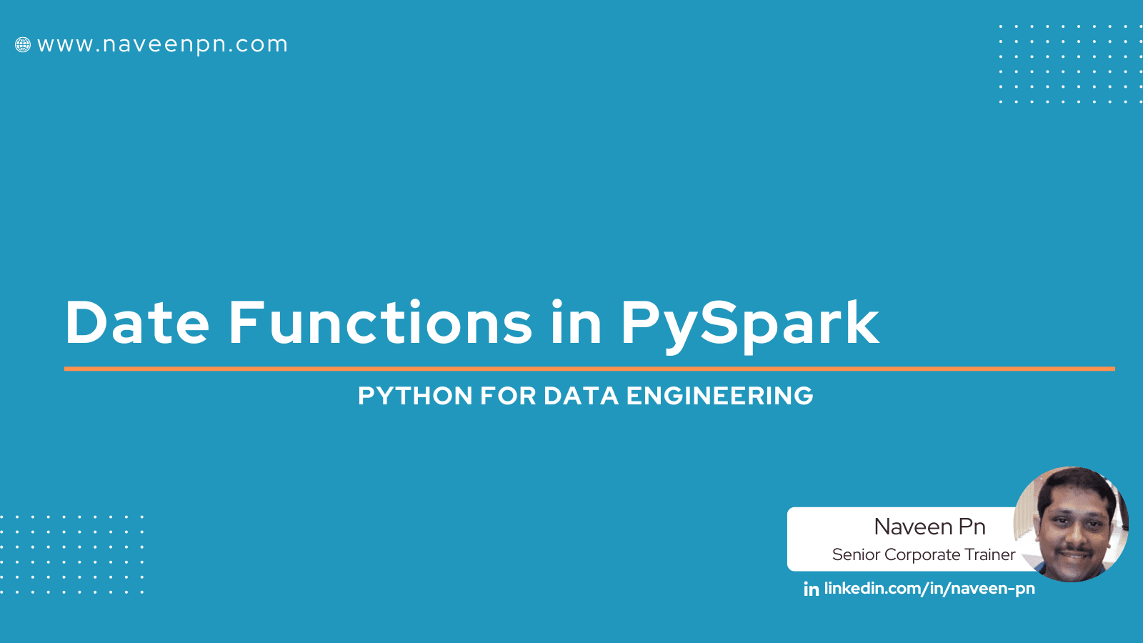 Date Functions in PySpark