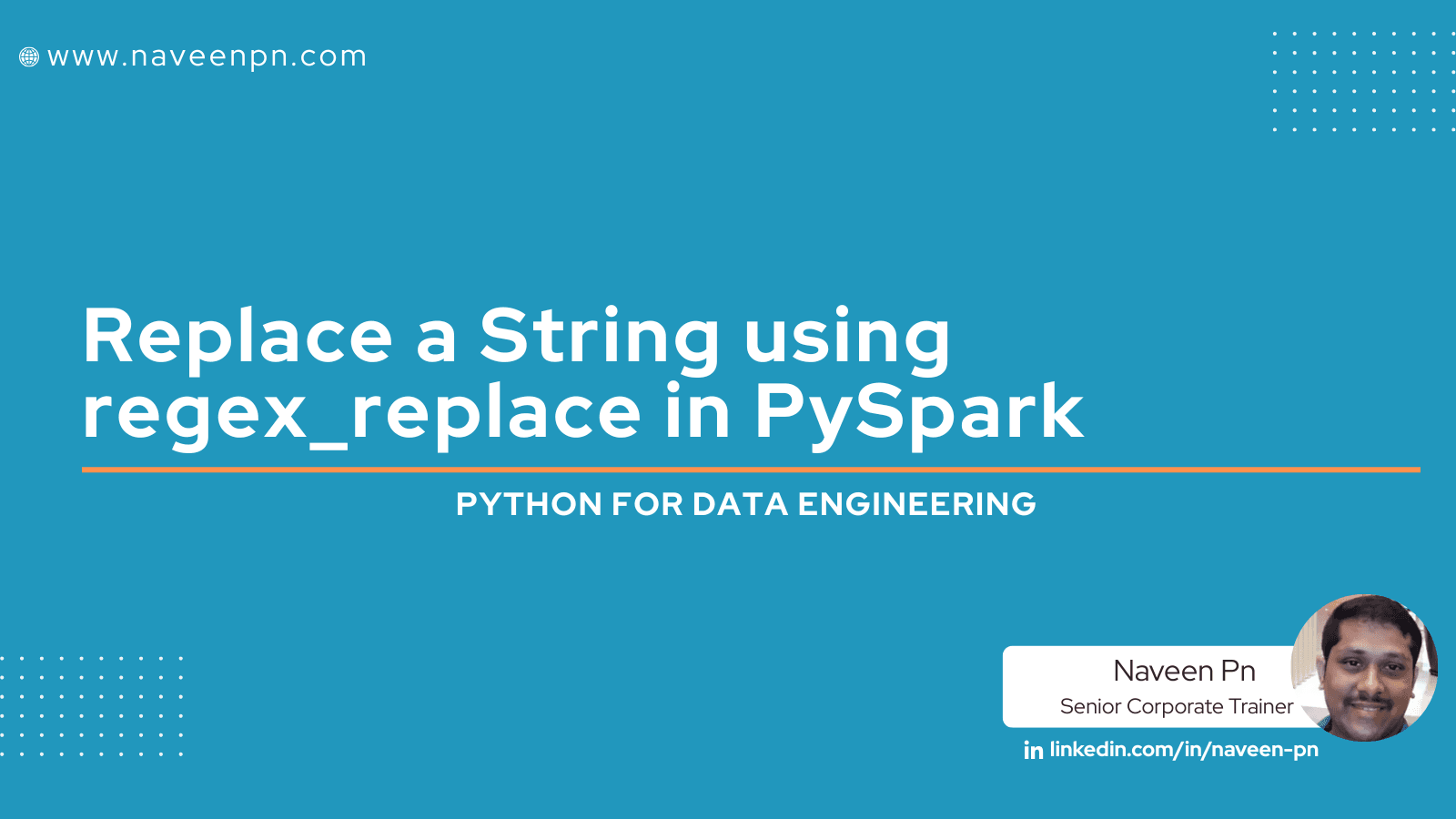 Replace a String using regex_replace in PySpark