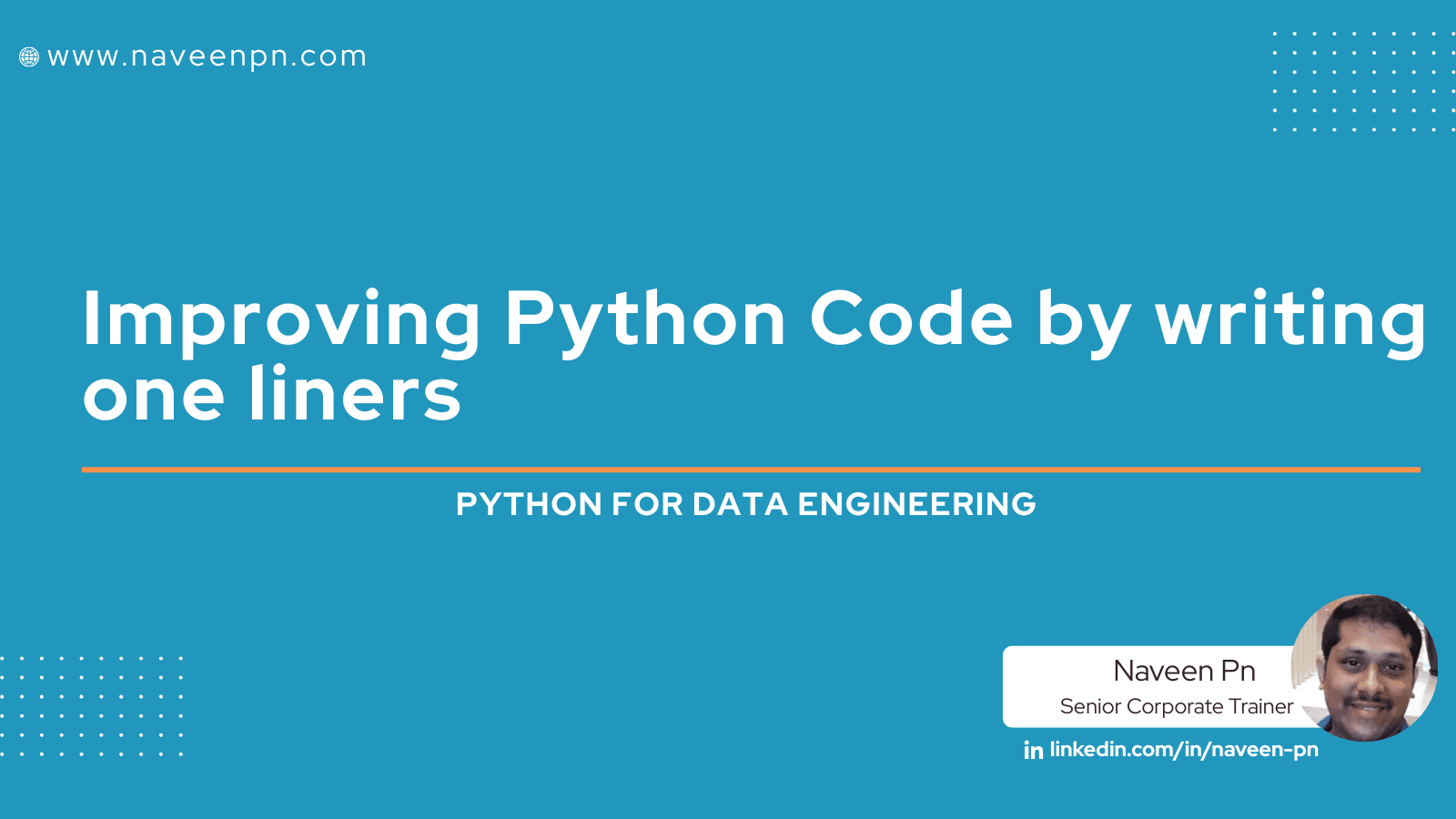 Improving Python Code by writing one liners