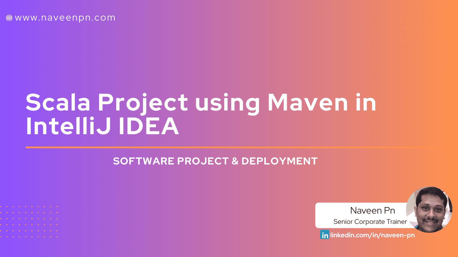 Scala Project using Maven in IntelliJ IDEA