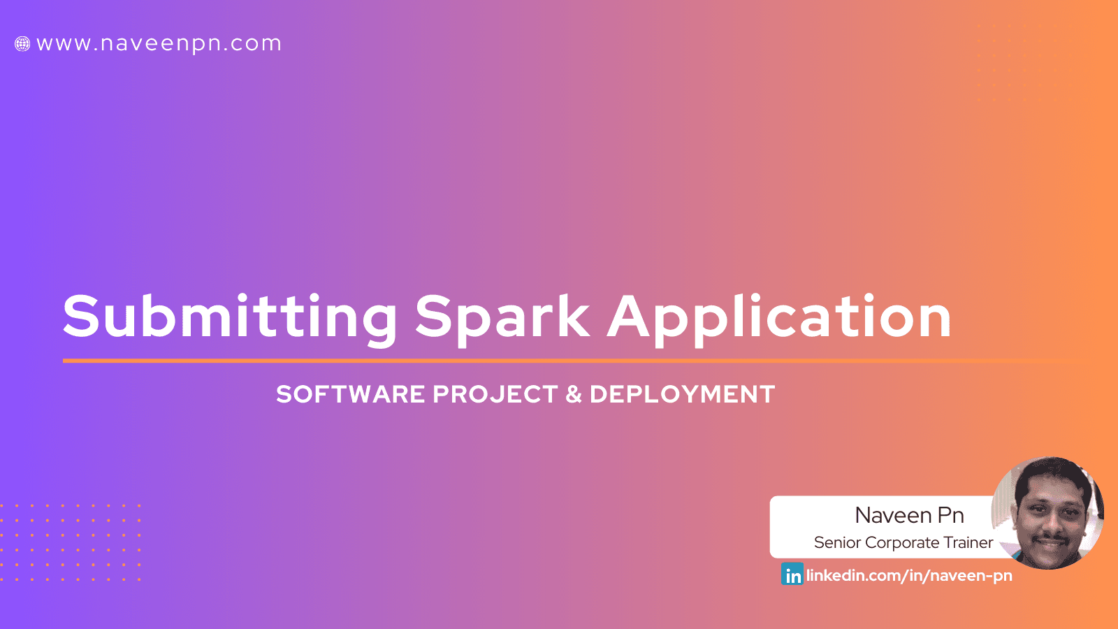 Submitting Spark Application