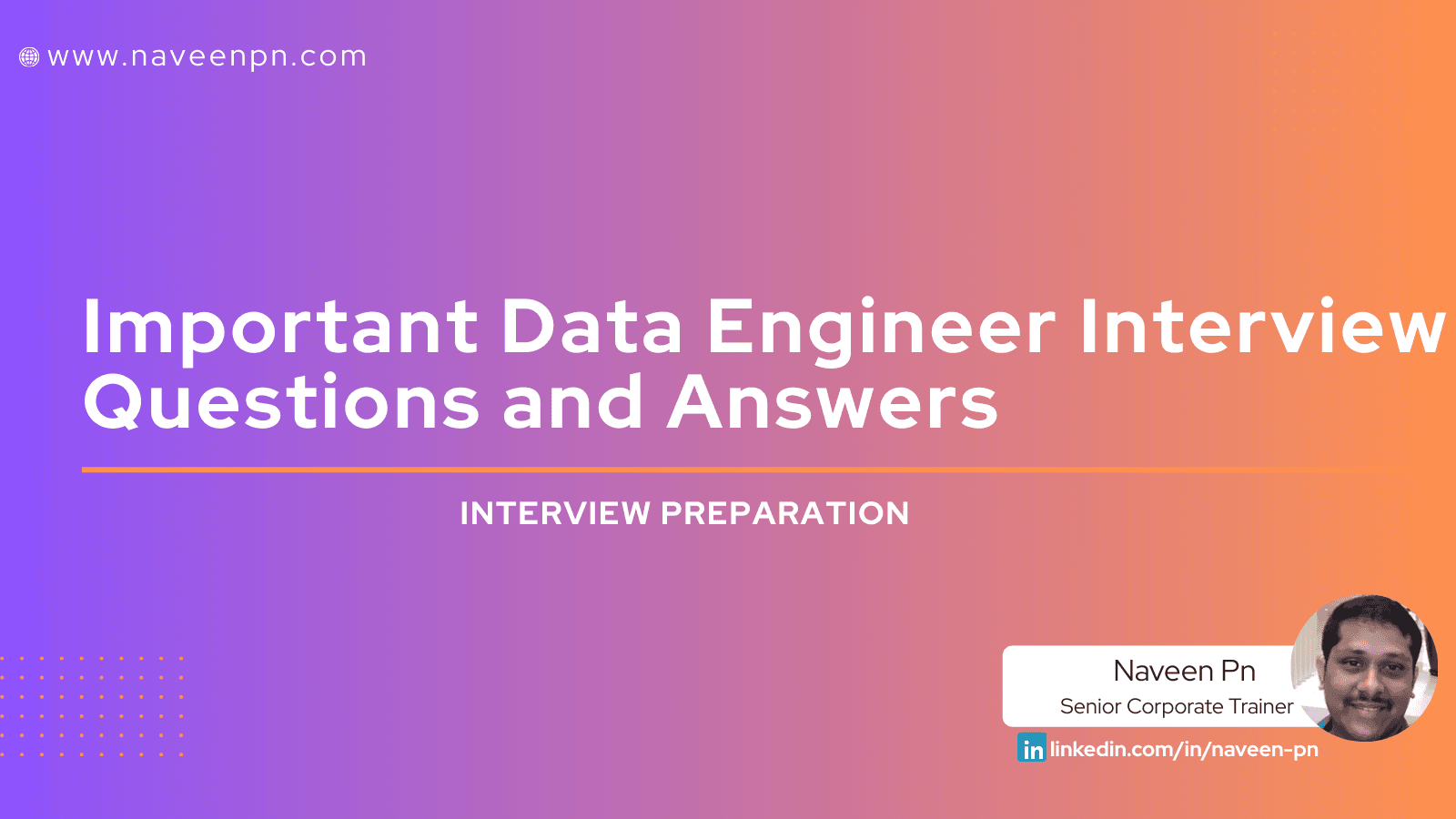 Important Data Engineer Interview Questions and Answers