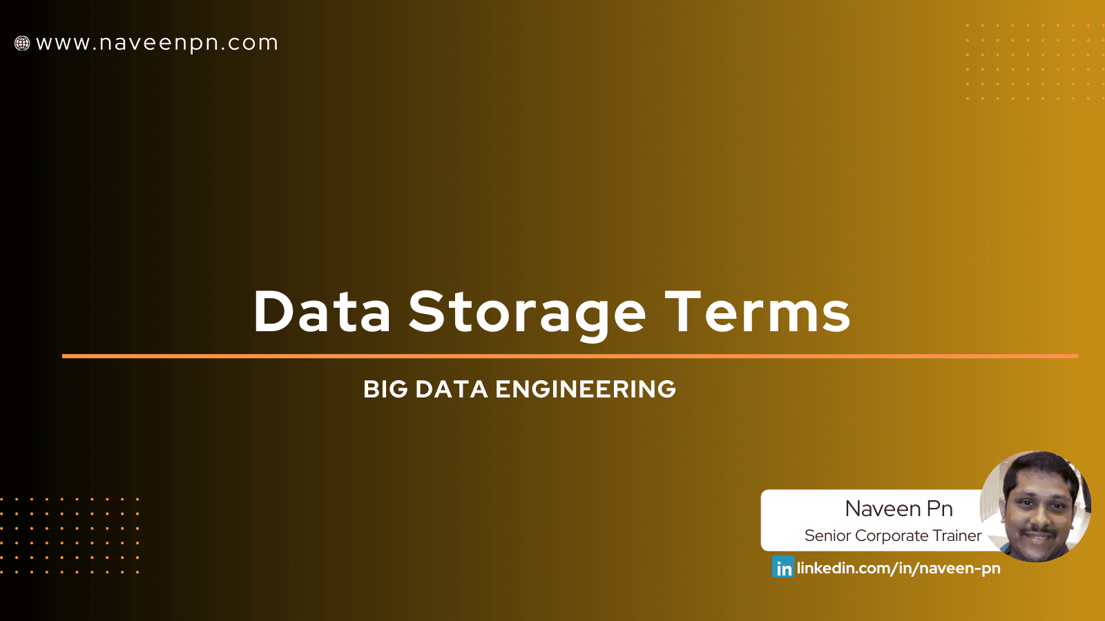 Data Storage Terms