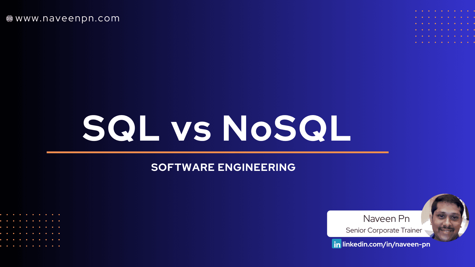SQL vs NoSQL