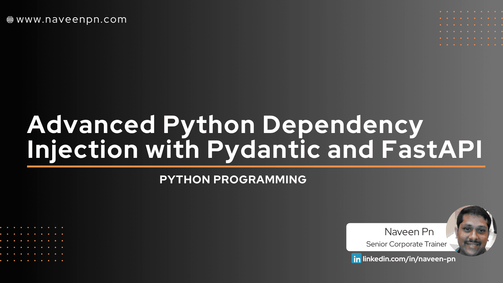 Advanced Python Dependency Injection with Pydantic and FastAPI